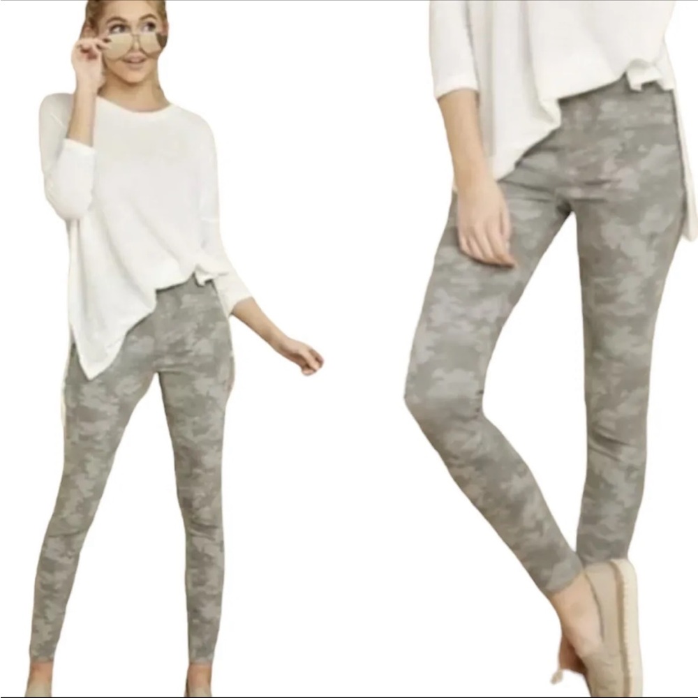 SPANX Jean-ish Camo Ankle Leggings